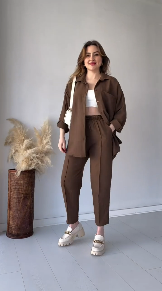 Chocolate Brown Co-Ord Set